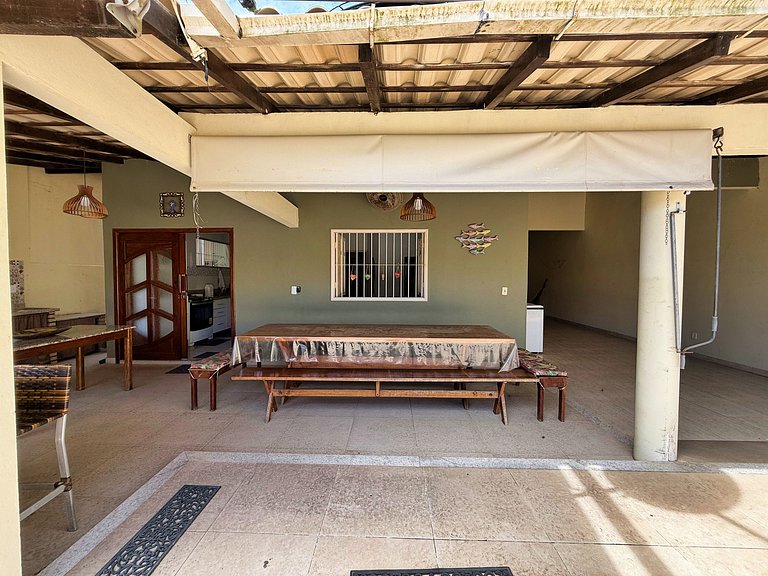 Piscina, ar-condicionado e praia a pé