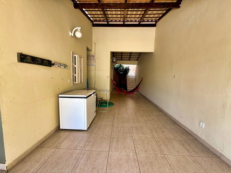 Piscina, ar-condicionado e praia a pé