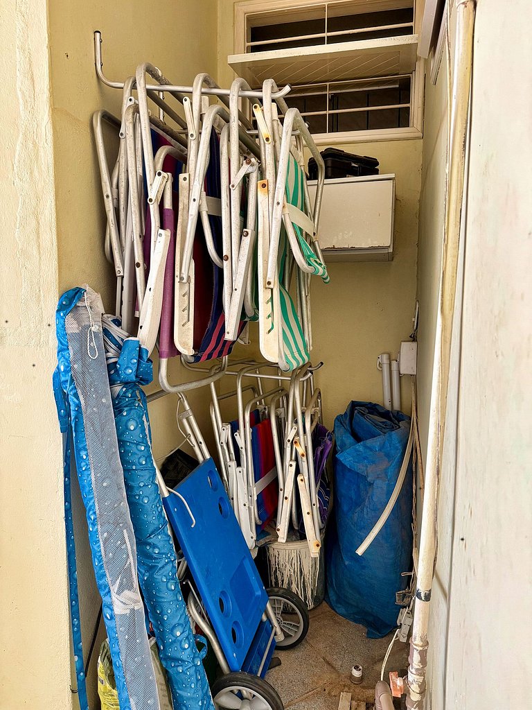 Piscina, ar-condicionado e praia a pé