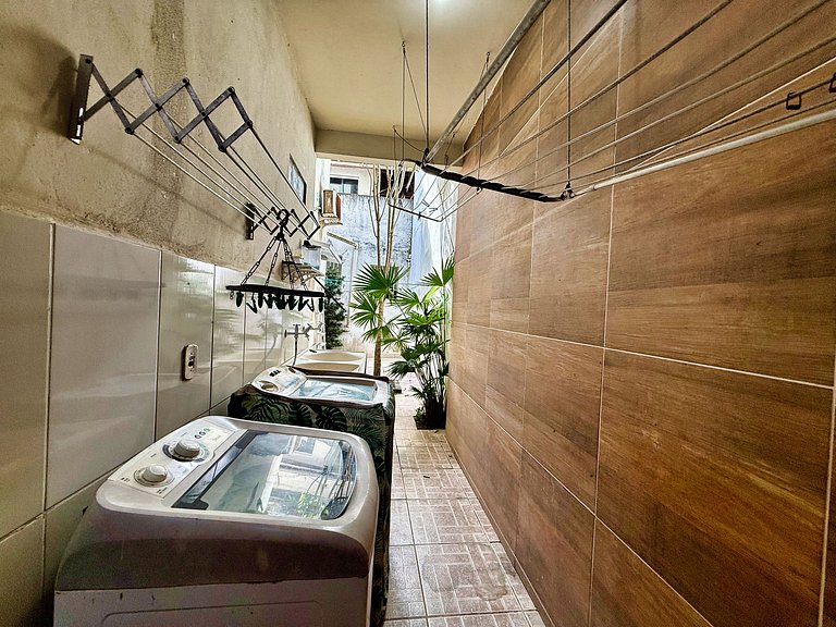 Piscina, ar-condicionado e praia a pé
