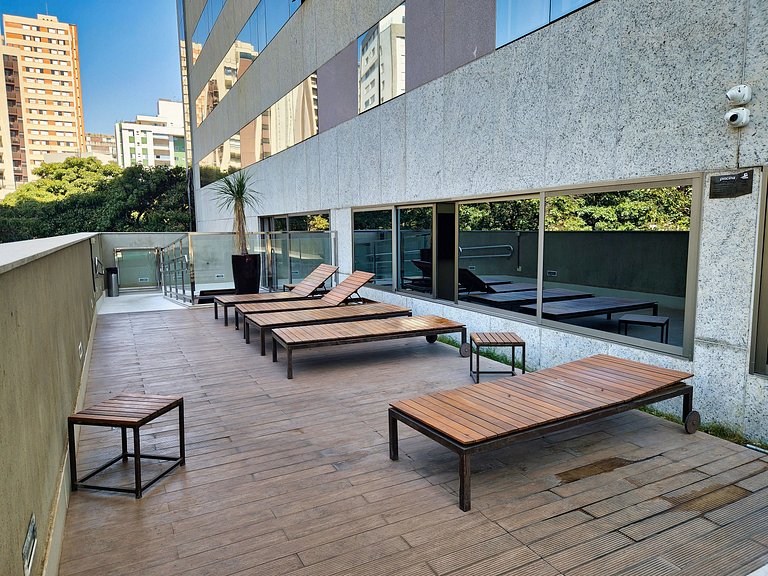 Suíte de hotel alto padrão