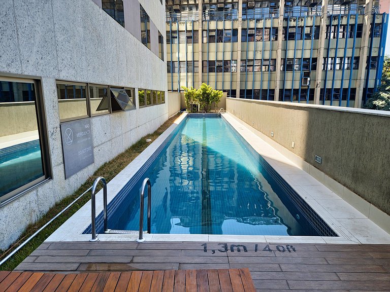 Suíte de hotel alto padrão