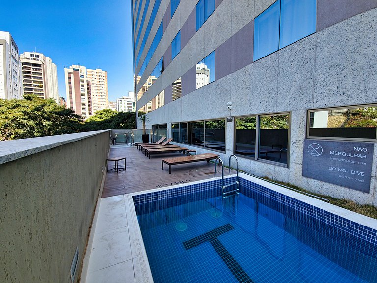 Suíte de hotel alto padrão