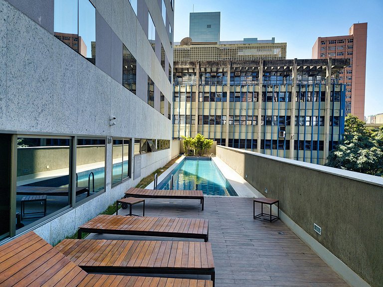 Suíte de hotel alto padrão