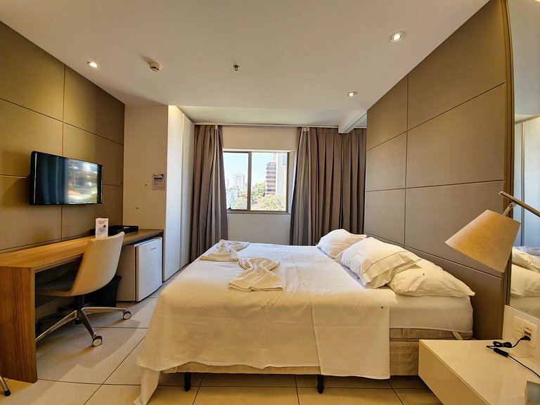 Suíte de hotel alto padrão