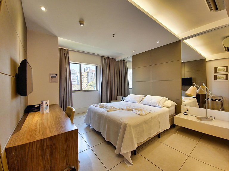 Suíte de hotel alto padrão